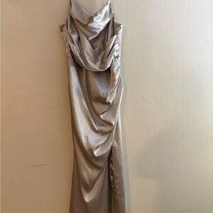 Birdy Grey Lydia Satin Bridesmaid Dress